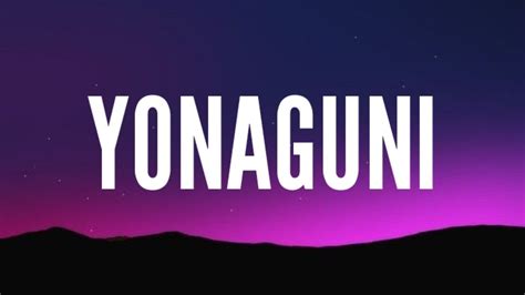 YONAGUNI (Lyrics in English) 